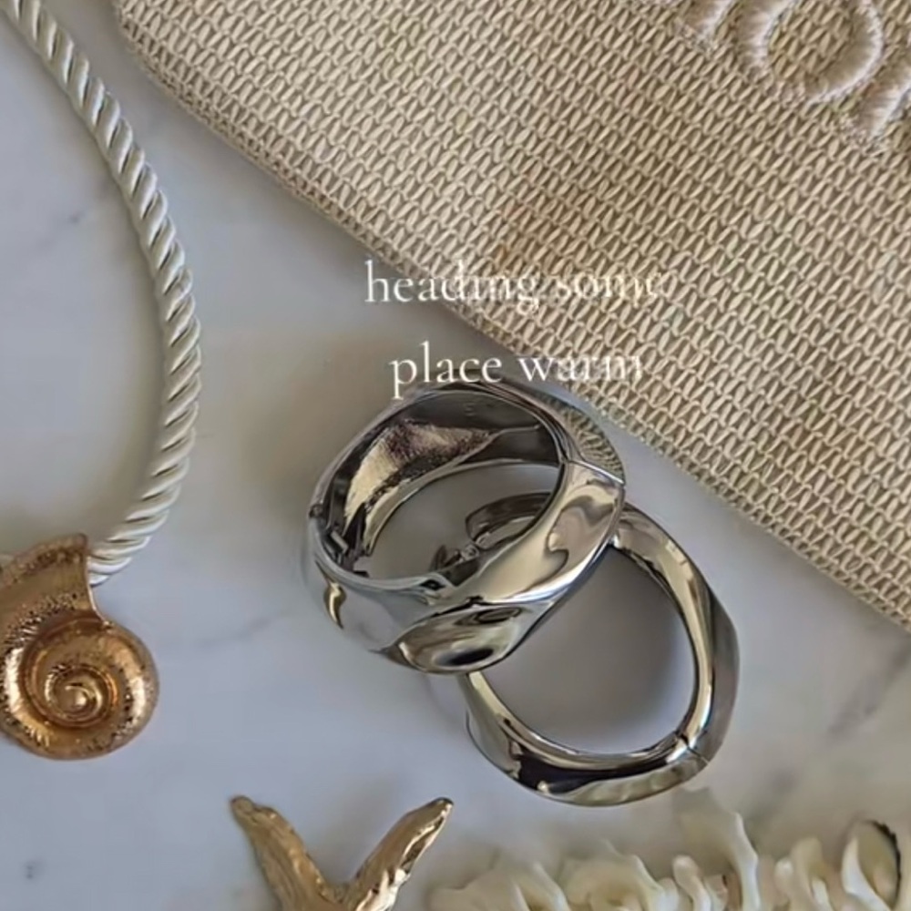 Nautilus Shell Gold Rope Statement Necklace By Piper K New